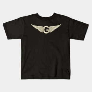 Helicopter Door Gunner Badge Kids T-Shirt